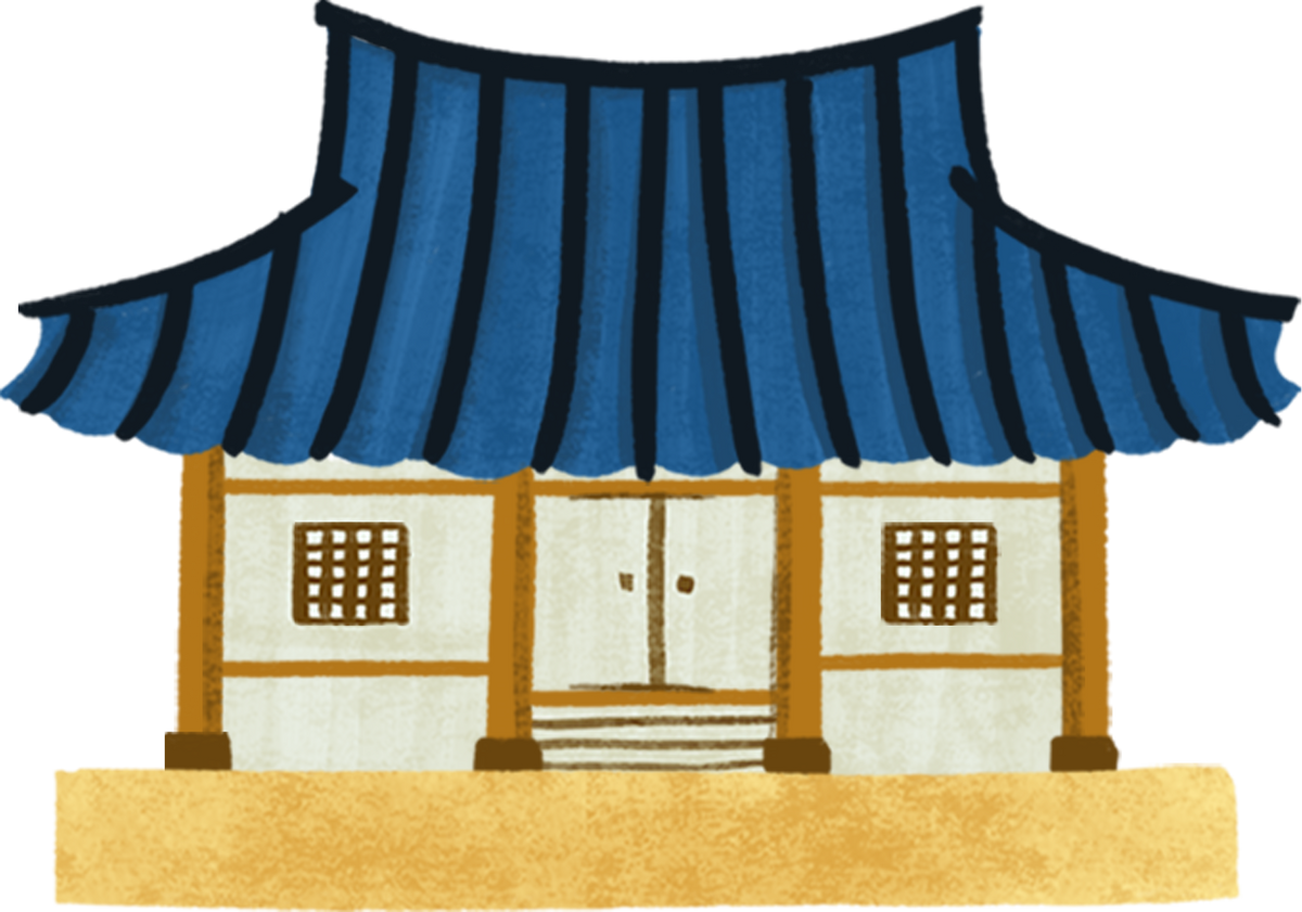 Detailed Traditional Korean Traditional House
