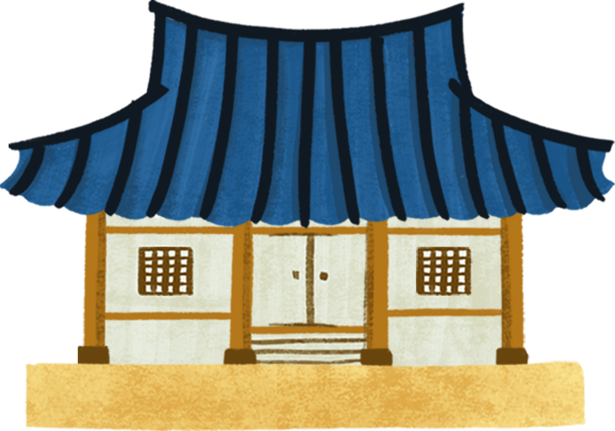 Detailed Traditional Korean Traditional House